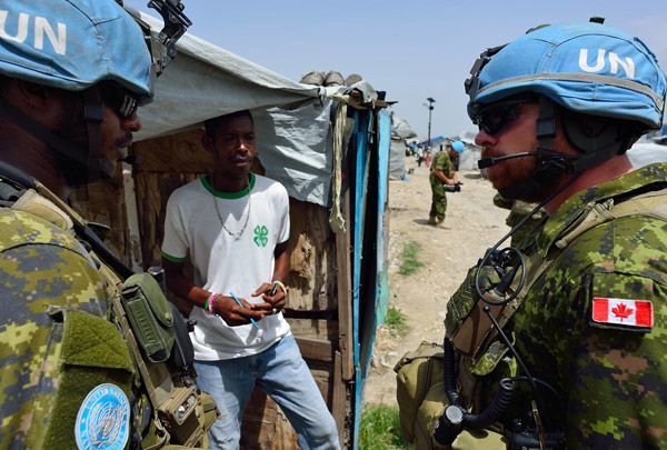 Le Canada en Haïti : maintien de la paix ou occupation militaire? |  L'aut'journal